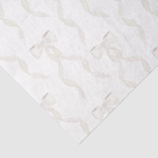 Fancy Waterverf witte boog patroon Tissuepapier (Detail)