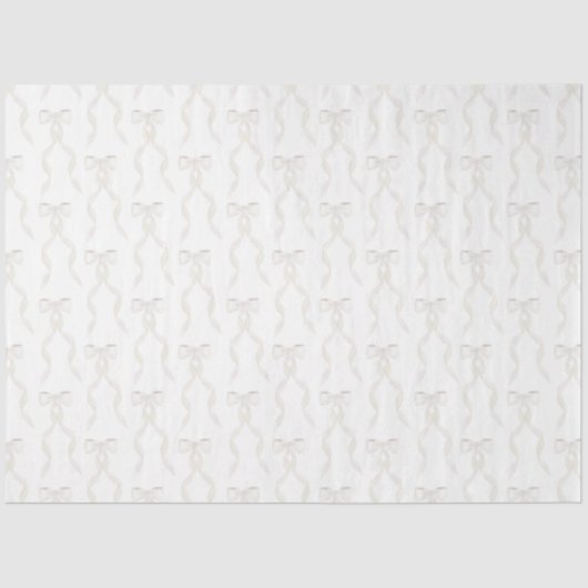 Fancy Waterverf witte boog patroon Tissuepapier (Voorkant)