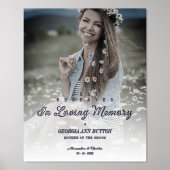 Fancy weduwenliefhebbers gereserveerde zitplaats folie afdrukken (Voorkant)