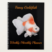 Fancy weekmaandelijkse platenfabriek voor vissen planner (Voorkant)