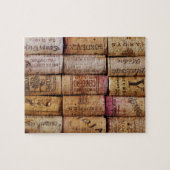 Fancy wijnkurken legpuzzel (Horizontaal)