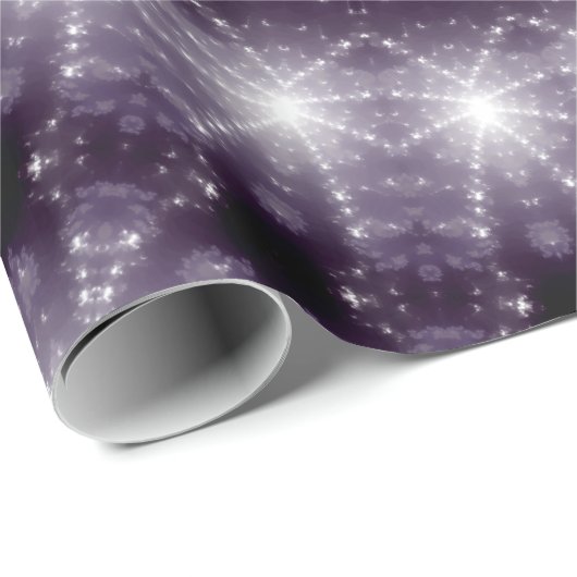 Fancy, witte en zwarte rand cadeaupapier (Rol Hoek)