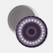 Fancy, witte en zwarte rand magneet (Voorkant / Achterkant)