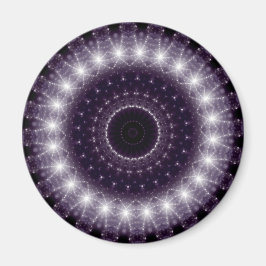 Fancy, witte en zwarte rand magneet