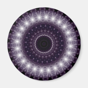 Fancy, witte en zwarte rand magneet