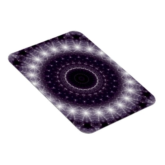 Fancy, witte en zwarte rand magneet (Rechterzijde)