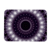 Fancy, witte en zwarte rand magneet (Horizontaal)