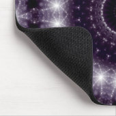 Fancy, witte en zwarte rand muismat (Hoek)