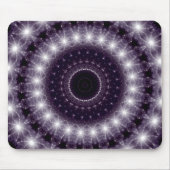 Fancy, witte en zwarte rand muismat (Voorkant)