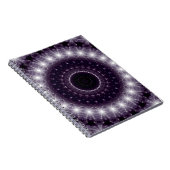 Fancy, witte en zwarte rand notitieboek (Rechterzijde)