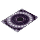 Fancy, witte en zwarte rand notitieboek (Linkerzijde)