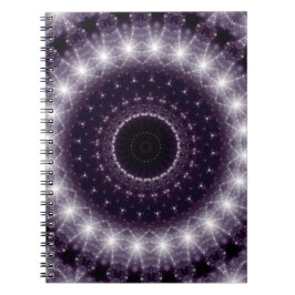 Fancy, witte en zwarte rand notitieboek