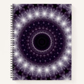 Fancy, witte en zwarte rand notitieboek (Voorkant)