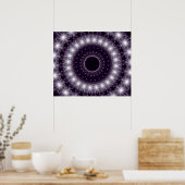 Fancy, witte en zwarte rand poster (Keuken)