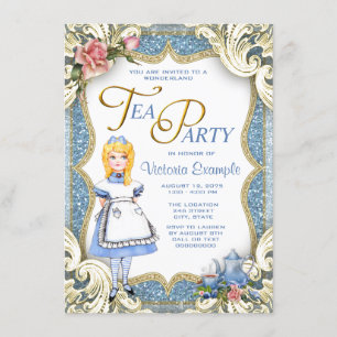 Fancy Wonderland Theepartij Kaart