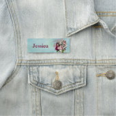 Fancy Wonderland White Rabbit Small Naamplaatje (In situ)