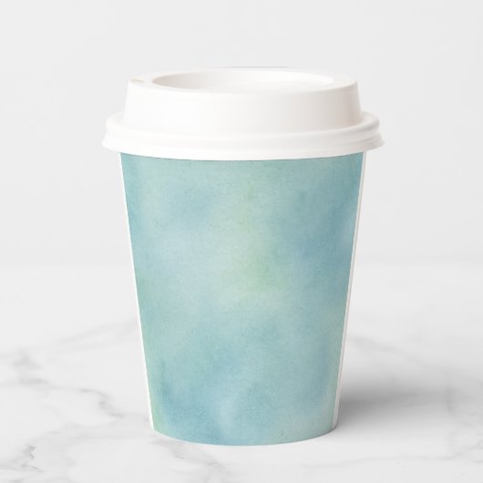 Fancy Wonderland White Rabbit Tea Party to Go Papieren Bekers (Achterkant)