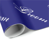 Fancy zeemacht cadeaupapier (Rol Hoek)