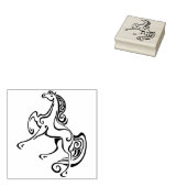 fancy zegel voor paardenkunst rubberstempel (Gestempeld)