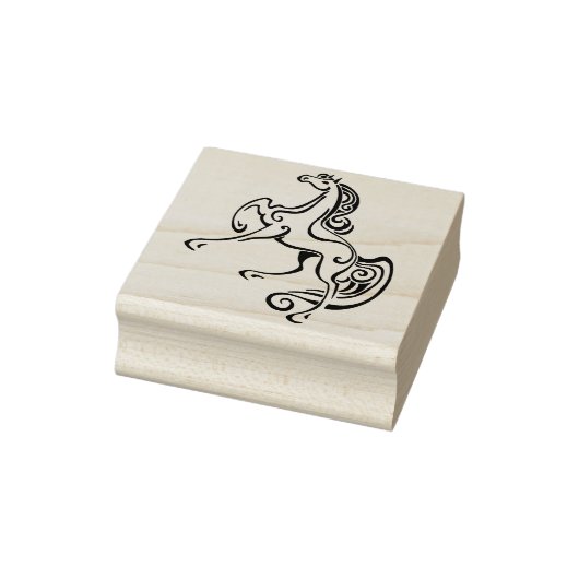 fancy zegel voor paardenkunst rubberstempel (Stempel)