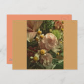 Fancy zonnebloemen briefkaart (Voorkant / Achterkant)