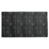 Fancy zwarte Pset King Size Pillowcases set Kussensloop (Voorkant-Rechts)