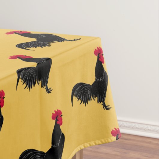 Fancy zwarte roesttablet tafelkleed (Voorbeeld)