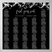 Fancy zwarte schokdemper poster (Voorkant)