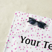 Fancy zwarte witte katten in Mid Century Chair Pin Strandlaken (In situ)