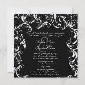 Fancy zwembroeken voor je fotohuwelijk kaart (Achterkant)