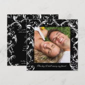 Fancy zwembroeken voor je fotohuwelijk kaart (Voorkant / Achterkant)