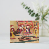 Fandango Day of the Dead Lovers Post Card Briefkaart (Staand voorkant)