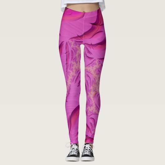~ FANDANGO Fractal Design Pattern ~ Origineel ~ Leggings (Voorkant)