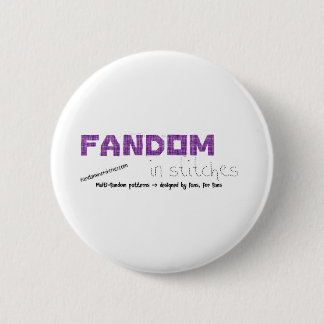 Fandom in titels ronde button 5,7 cm