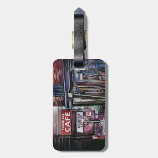 Fanelli Charm Bagagelabel (Achterkant verticaal)