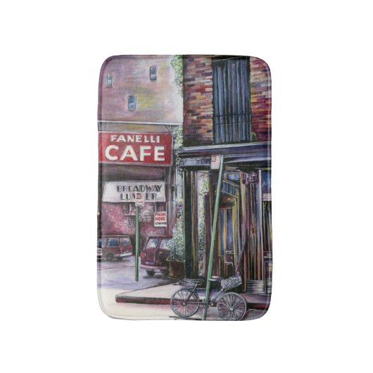 Fanelli Charm, New York City Badmat (Voorkant Verticaal)