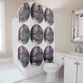 Fanelli Charm, New York City Douchegordijn (In situ)