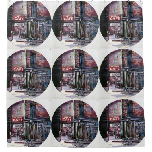 Fanelli Charm, New York City Douchegordijn (Voorkant)