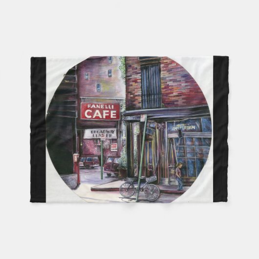 Fanelli Charm, New York City Fleece Deken (Voorkant (Horizontaal))