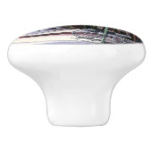 Fanelli Charm, New York City Keramische Knop (Zijkant)