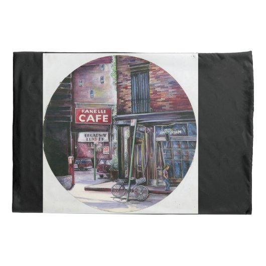 Fanelli Charm, New York City Kussensloop (Achterkant)