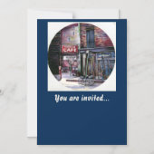 Fanelli Charm, New York City Magnetische Uitnodiging (Voorkant)