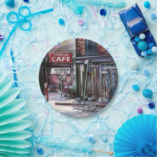 Fanelli Charm, New York City Papieren Bordje (Feest)