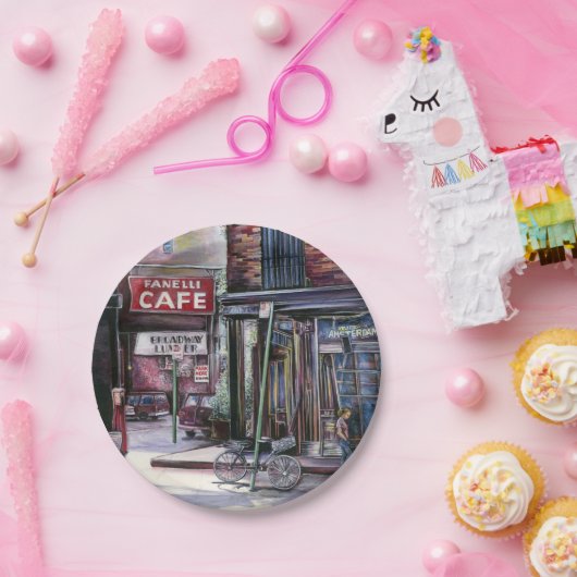 Fanelli Charm, New York City Papieren Bordje (Feest)