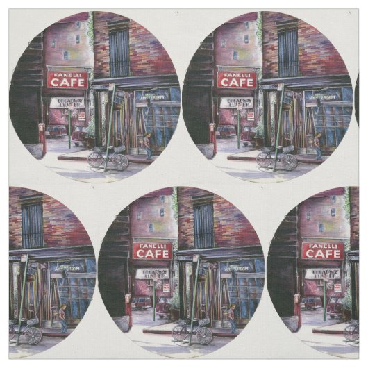 Fanelli Charm, New York City Stof (Swatch)