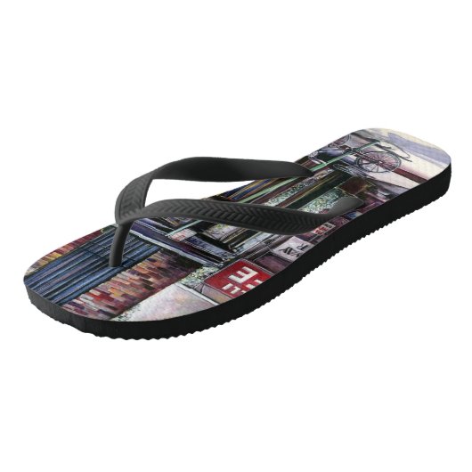 Fanelli Charm, New York City Teenslippers (Schuin)