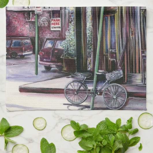 Fanelli Charm, New York City Theedoek (Gevouwen)