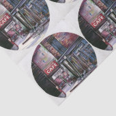 Fanelli Charm, New York City Tissuepapier (Detail)