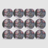 Fanelli Charm, New York City Tissuepapier (Voorkant)