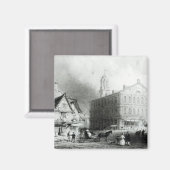 Faneuiel Hall, Boston Magneet (Voorkant / Achterkant)